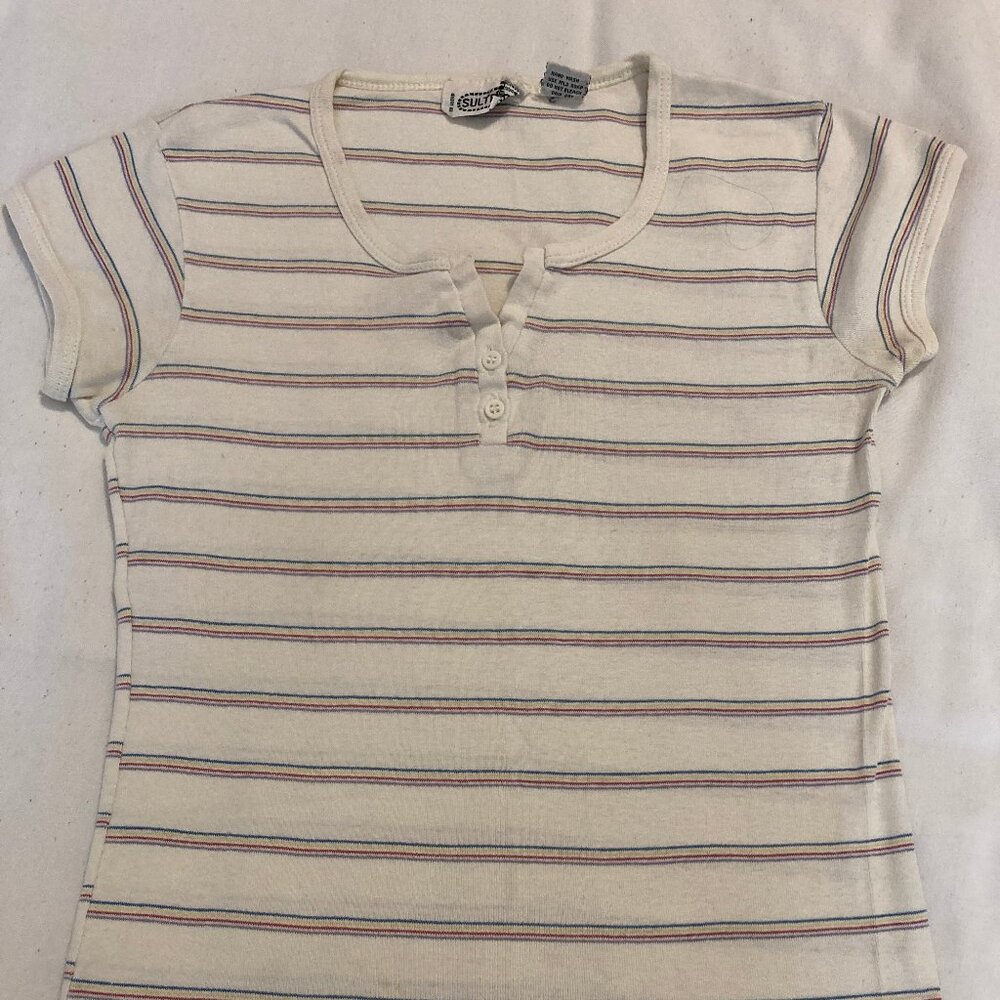 Vintage t shirt, short sleeves, 97% cotton. M